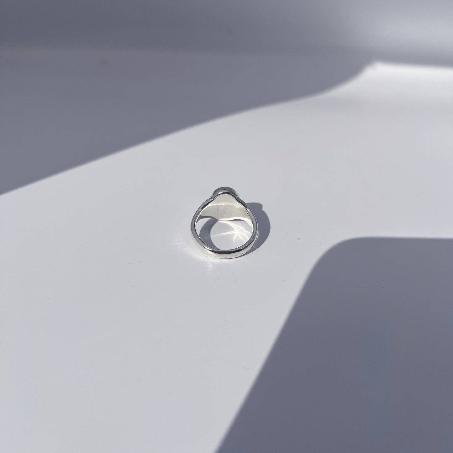 Natural Malachite Signet Ring, 925 sterling silver, handmade signet ring