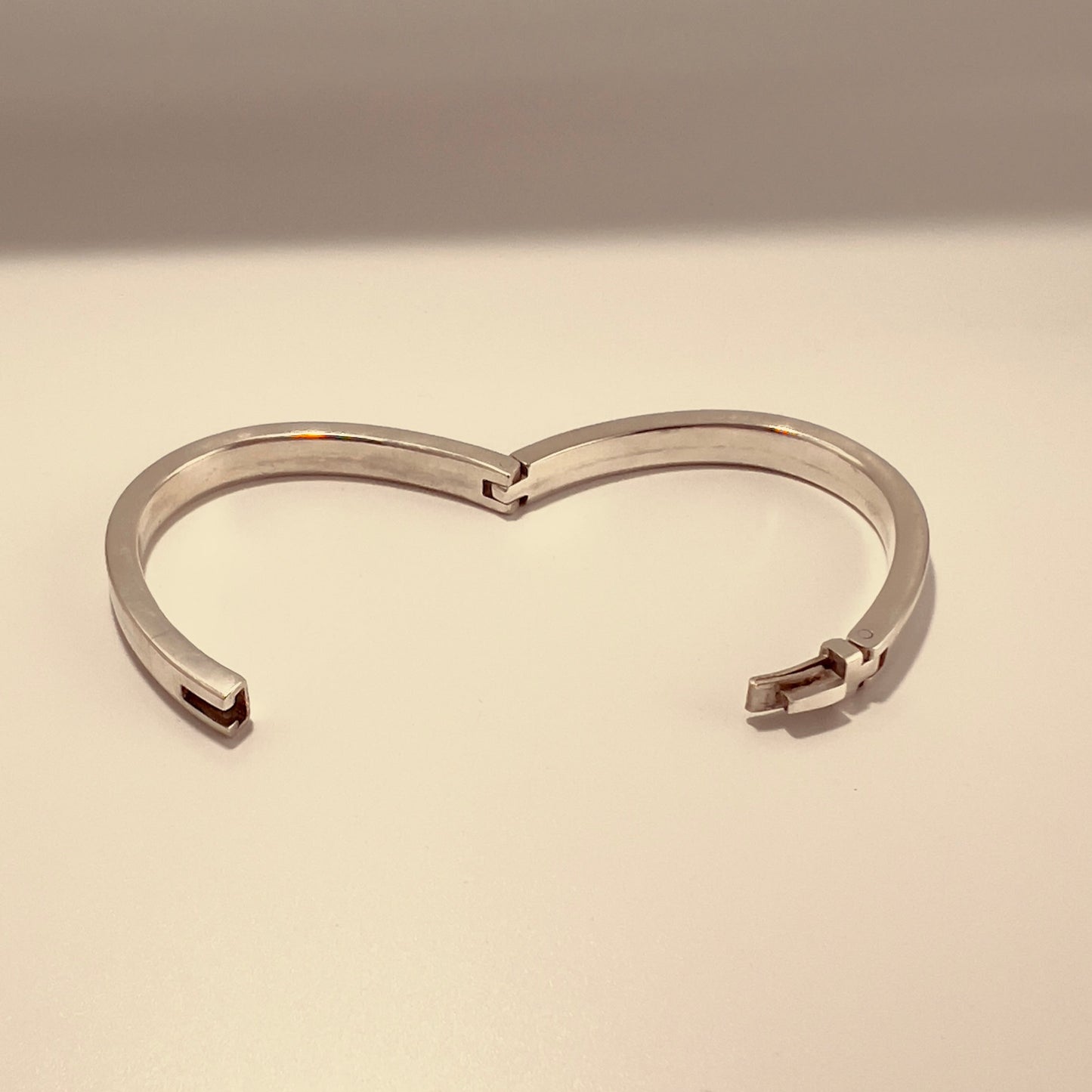Minimalist Silver Bangle